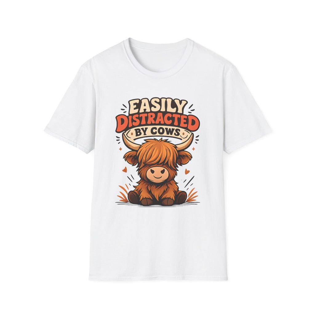 Easily Distracted By Cows T-Shirt