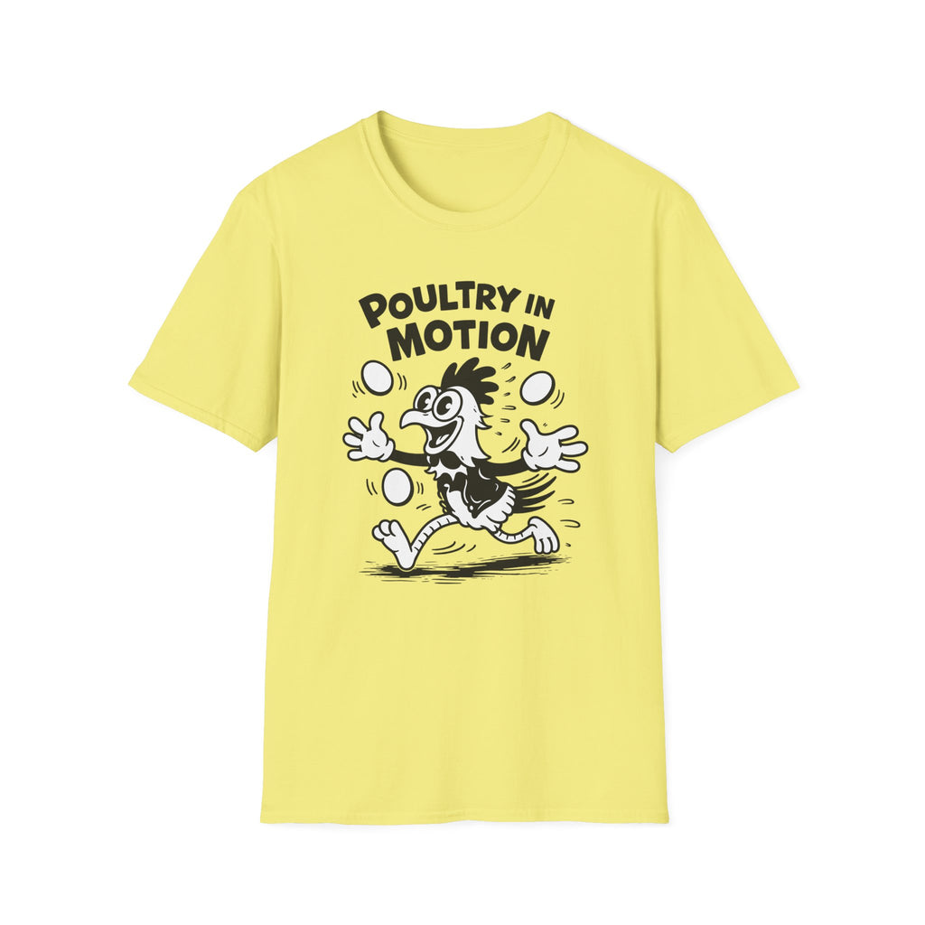 Poultry In Motion Funny Chicken T-Shirt