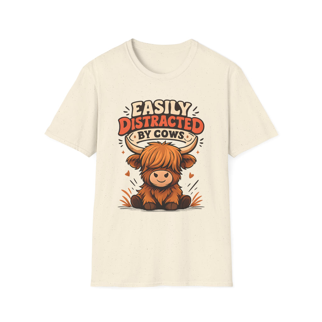 Easily Distracted By Cows T-Shirt
