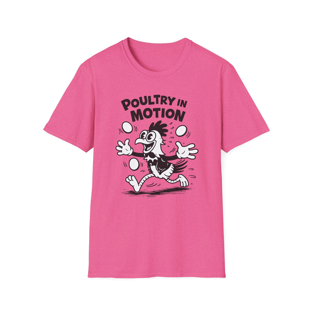 Poultry In Motion Funny Chicken T-Shirt