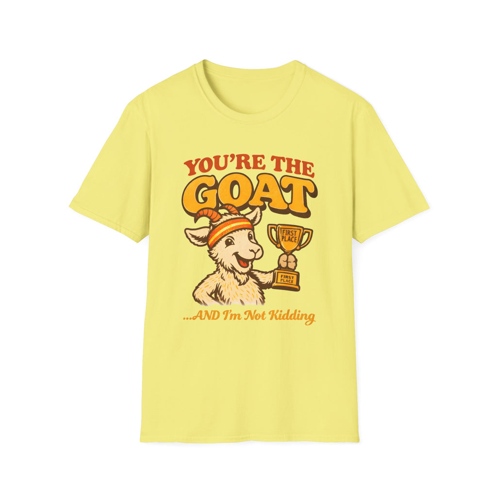 You’re The GOAT Funny Goat T-Shirt