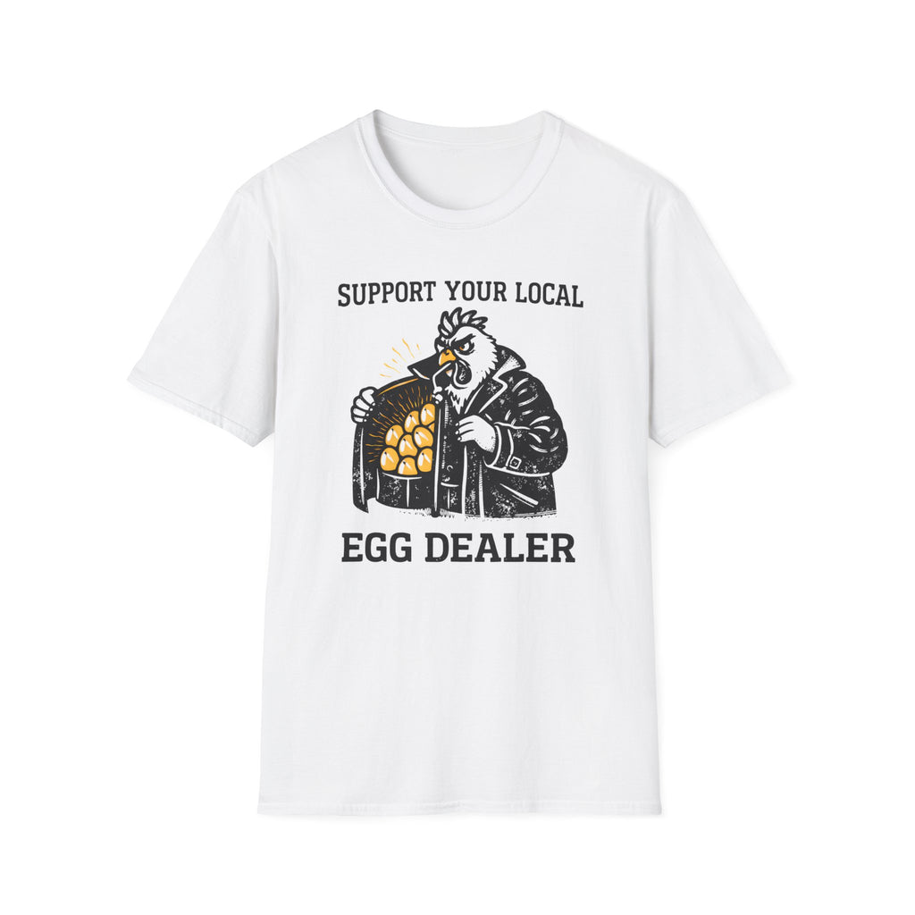 Local Egg Dealer Funny Rooster T-Shirt