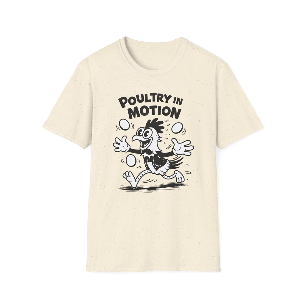 Poultry In Motion Funny Chicken T-Shirt